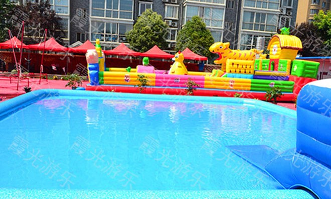 黄埔儿童乐园充气游泳池