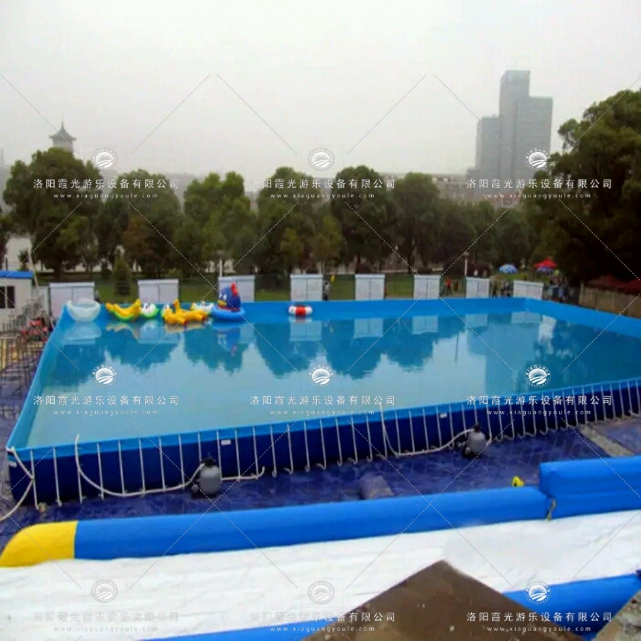 黄埔大型支架游泳池
